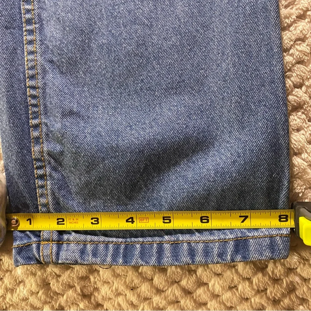 John Blair Jeans Adult 34 Blue Straight Leg Mens Casual 34x32 Cotton - Picture 5 of 16